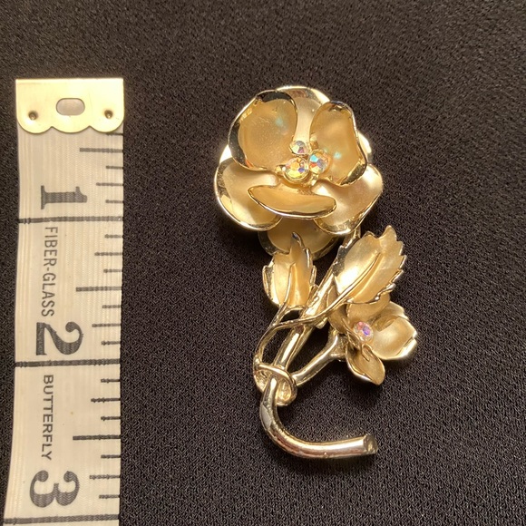 1950’s vintage brooch and earrings - Picture 7 of 10